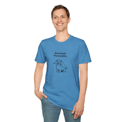Oversized Personality —  Black And White Minimalist Family Collection For Adult Dog Lovers