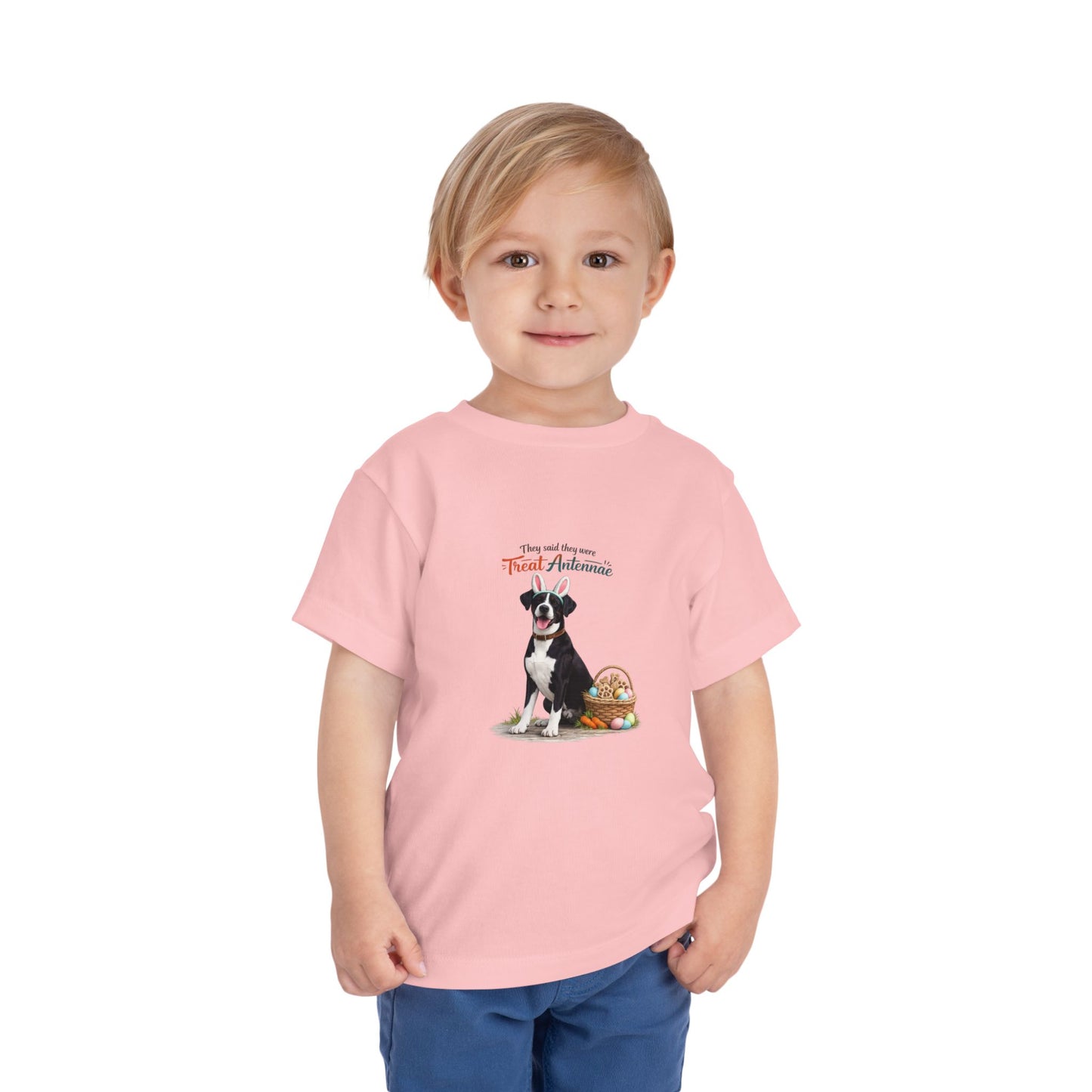 Great Dane Treat Antennae™ -- Toddler Dog Lover Tee