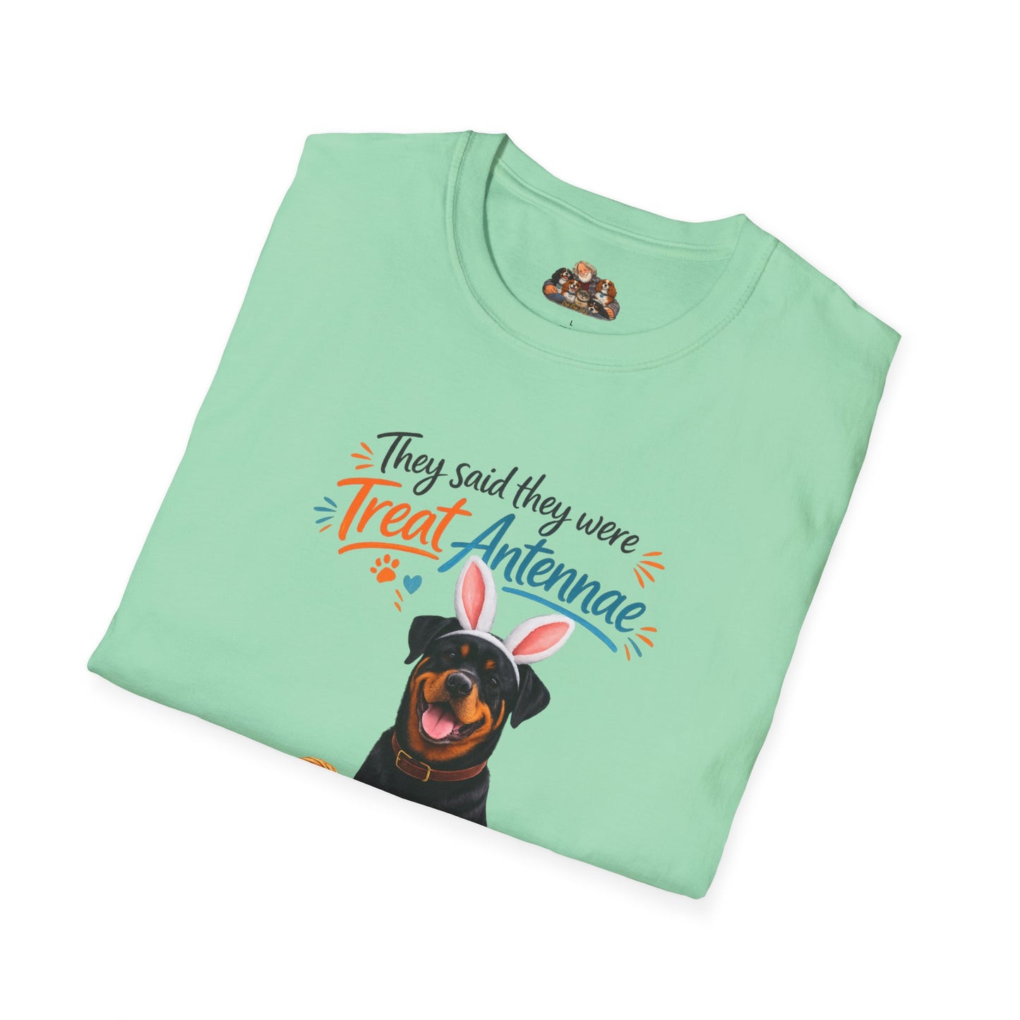 Rottweiler Treat Antennae™  – Easter Dog Lover Tee