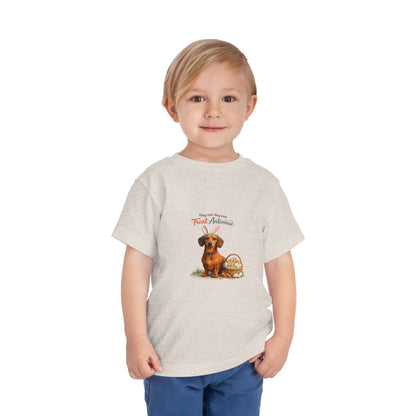 Dachshund Treat Antennae™ -- Toddler Dog Lover Tee