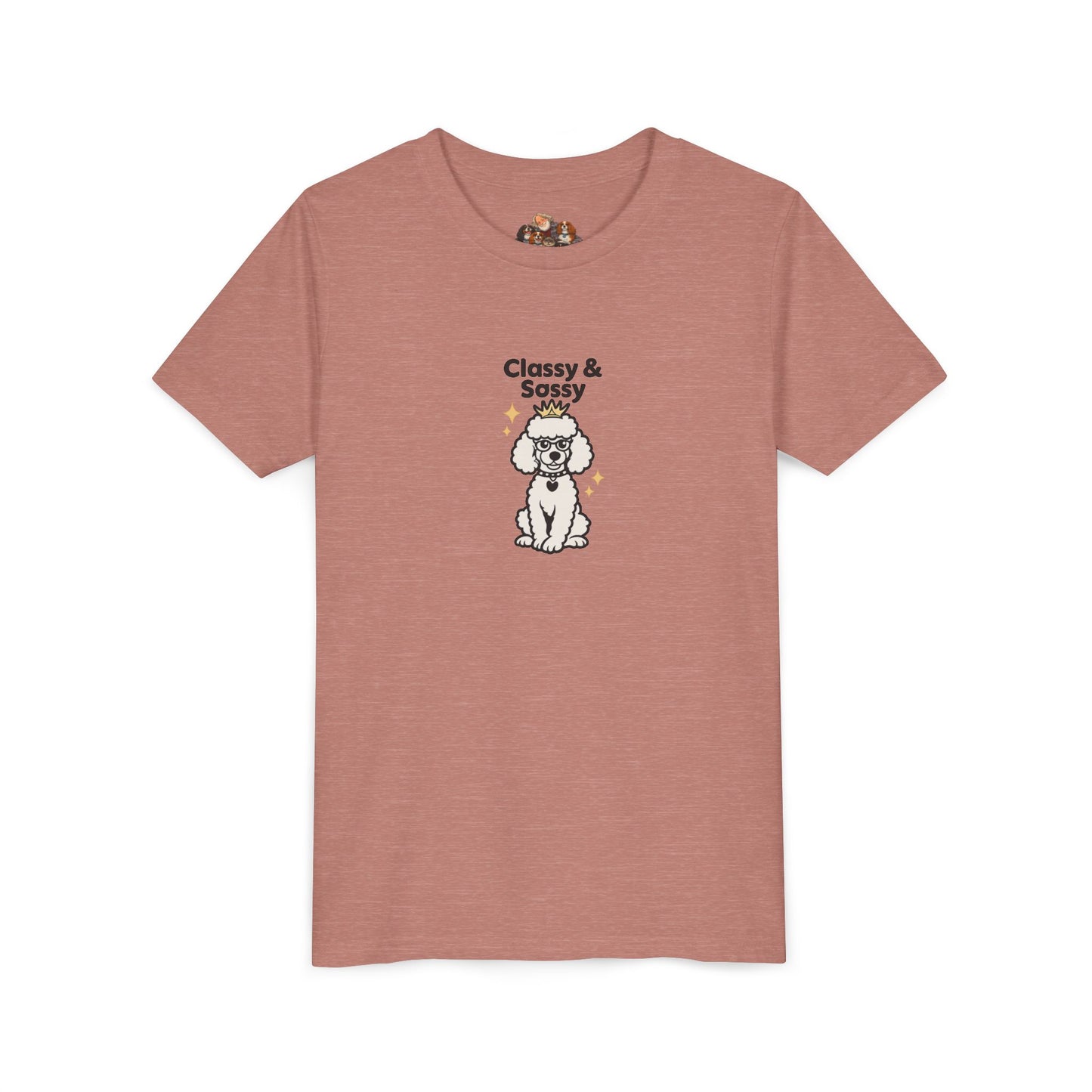 Classy & Sassy -- Youth Dog Lover Tee