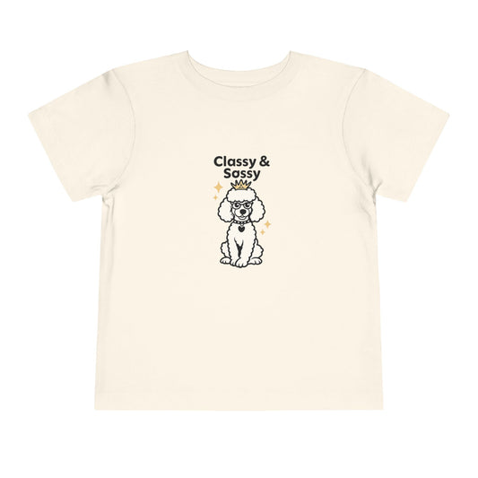 Classy & Sassy -- Toddler Dog Lover Tee