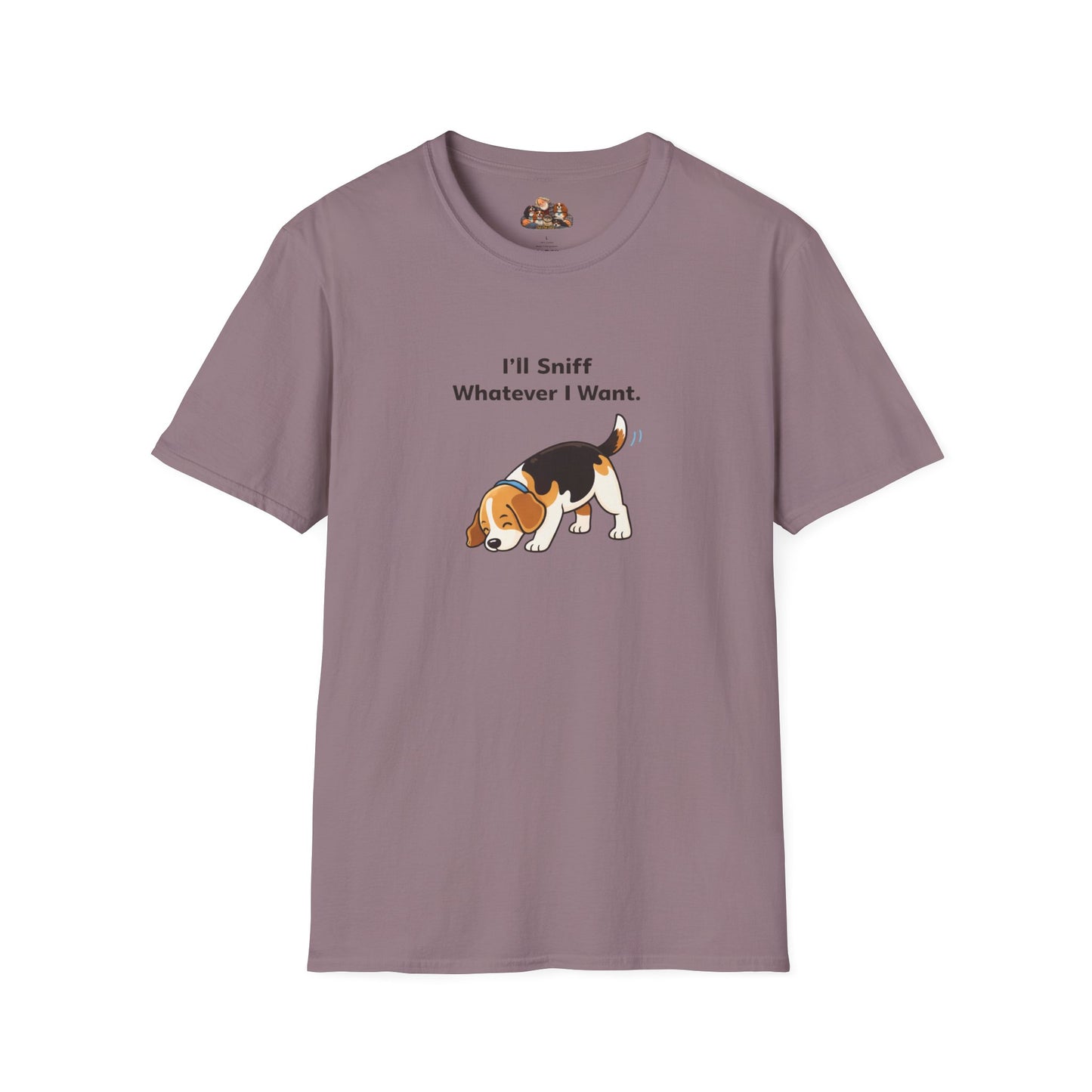 I'll Sniff Whatever I Want  —  Soft-Color Minimalist Family Collection For Adult Dog Lovers