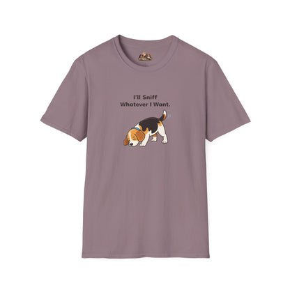 I'll Sniff Whatever I Want  —  Soft-Color Minimalist Family Collection For Adult Dog Lovers