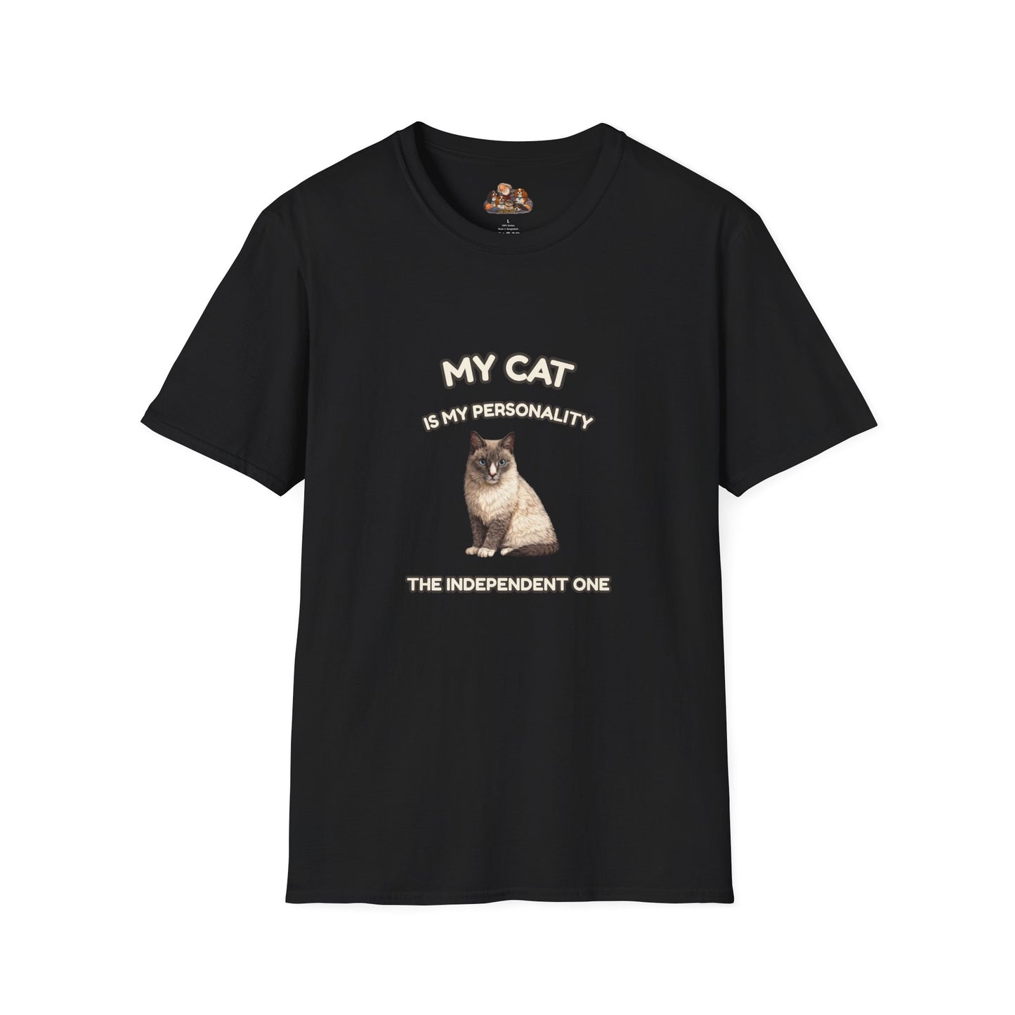 "My Cat Is My Personality" – Your Cat. Your Photo. Your Shirt.™