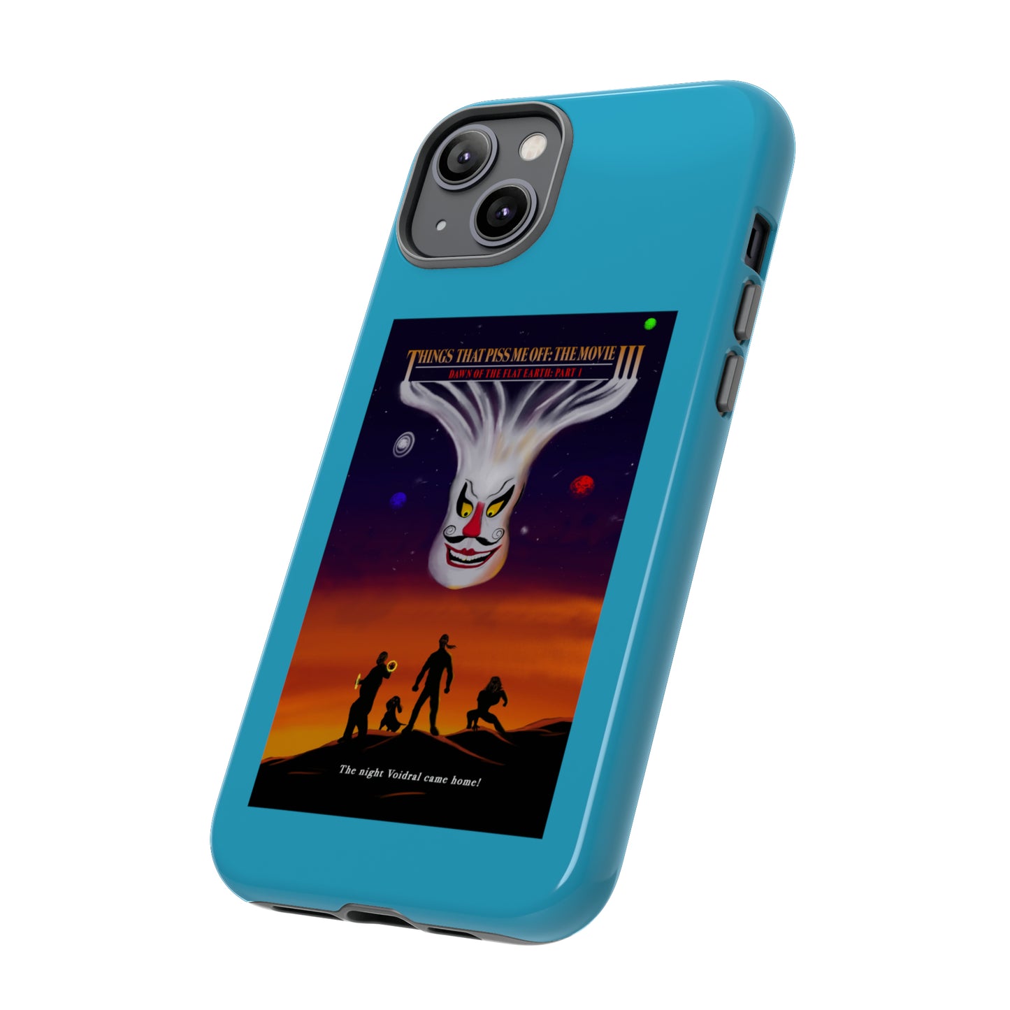 Dawn Of The Flat Earth: Part I Tough Phone Case (turquoise)