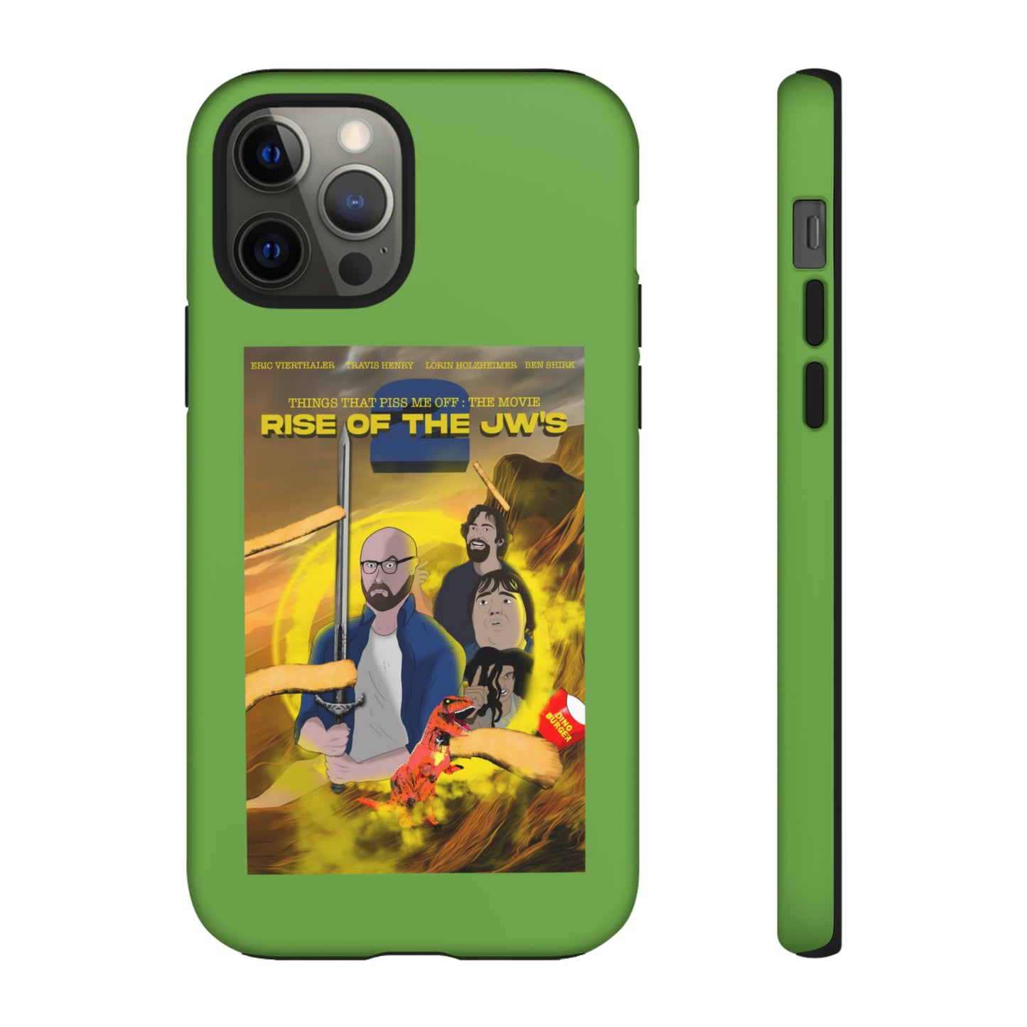 Rise Of The JW's Tough Phone Case (green)