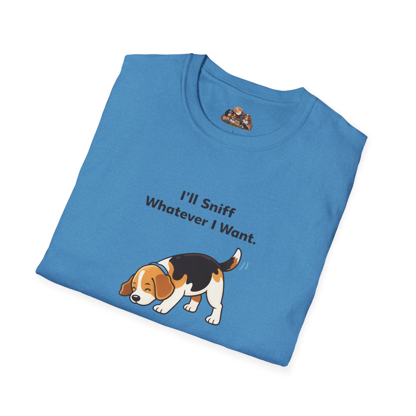 I'll Sniff Whatever I Want  —  Soft-Color Minimalist Family Collection For Adult Dog Lovers