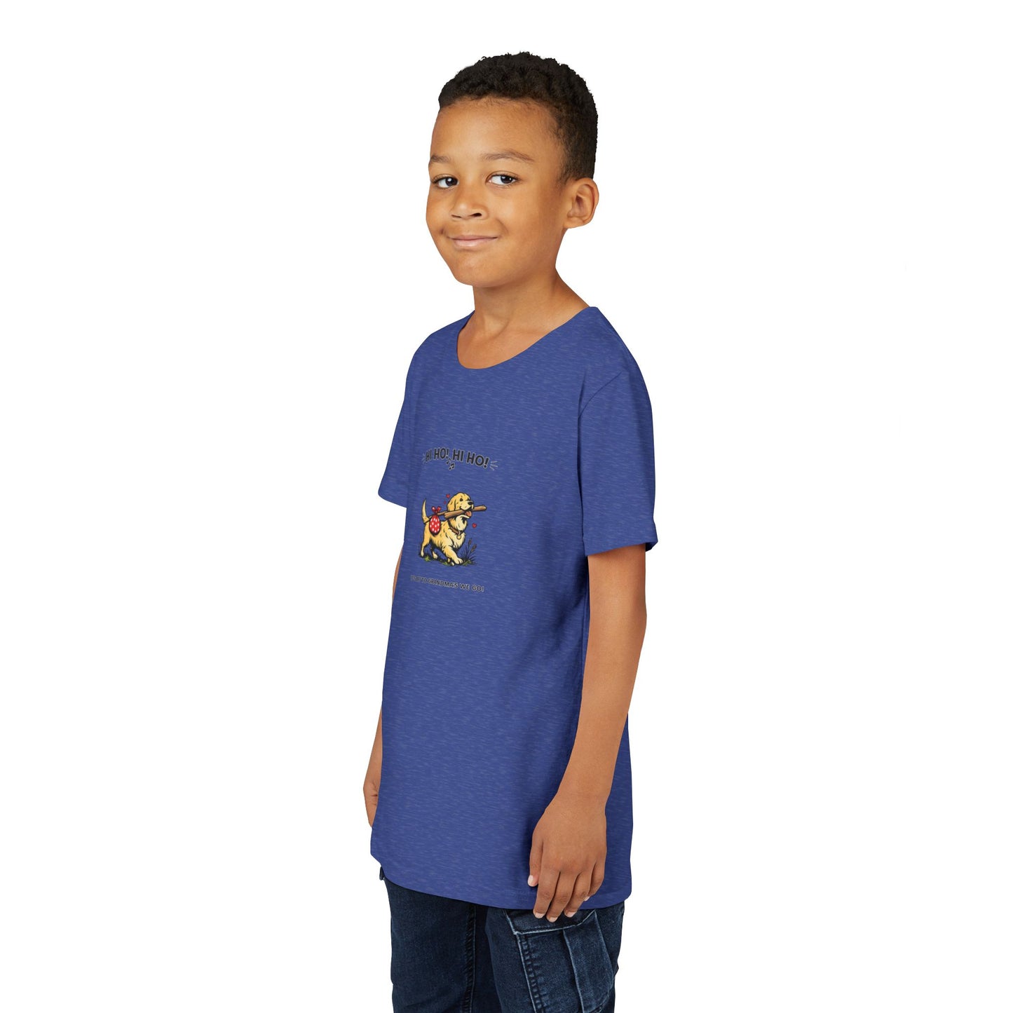 Hi Ho! Hi Ho! It's Off To Grandma's We Go!-- Youth Dog Lover Tee