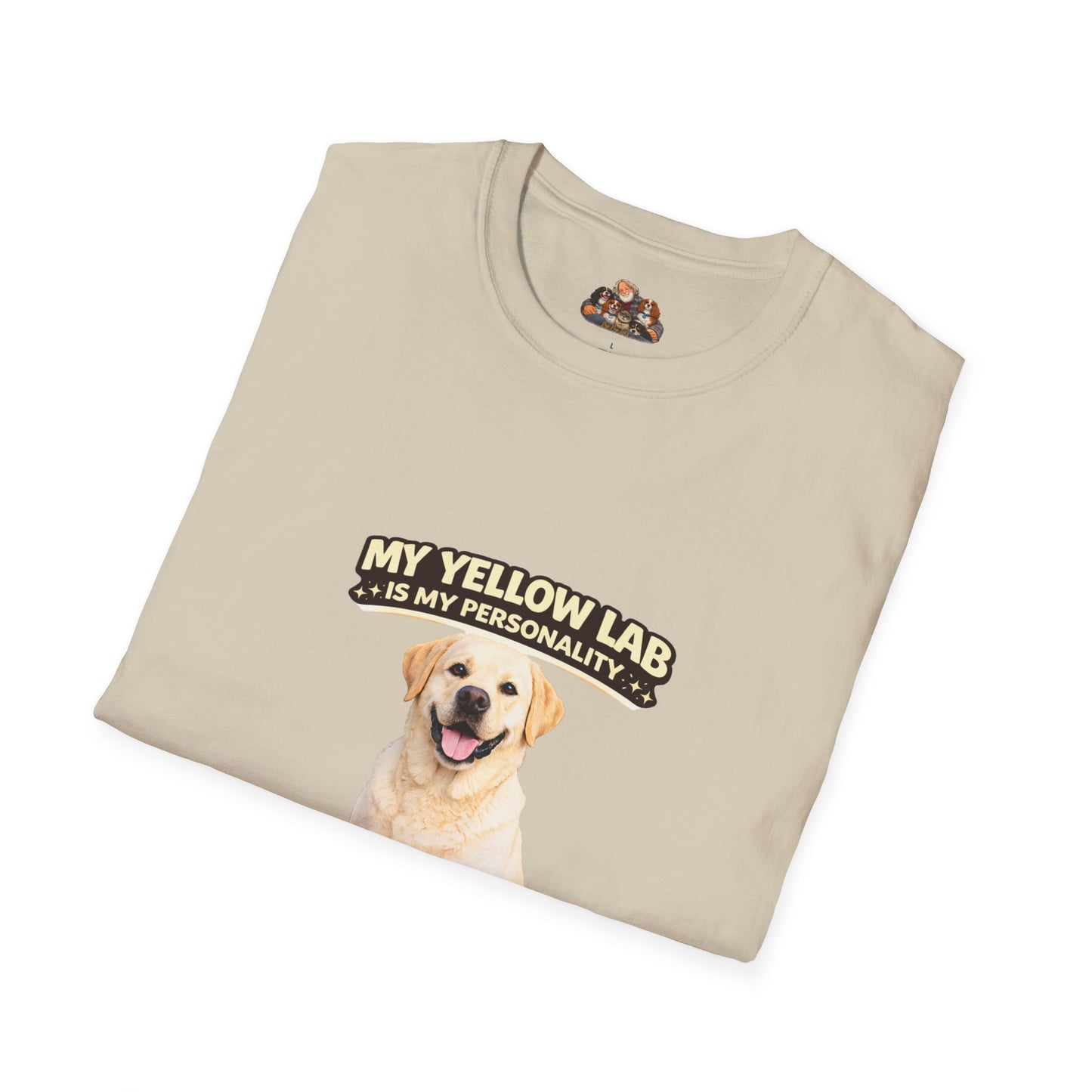 My Yellow Lab is My Personality – Certified Good Vibes – Personalized Dog Breed Shirt
