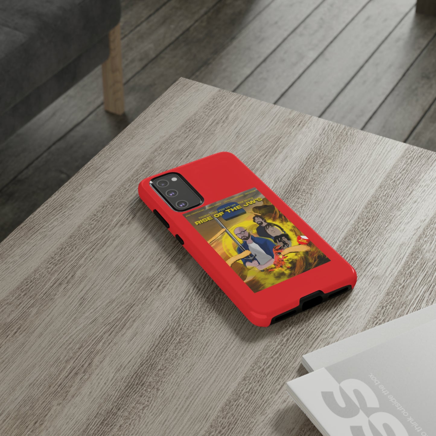 Rise Of The JW's Tough Phone Case (red)