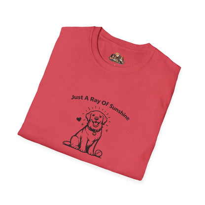 Just A Ray Of Sunshine  —  Black And White Minimalist Family Collection For Adult Dog Lovers