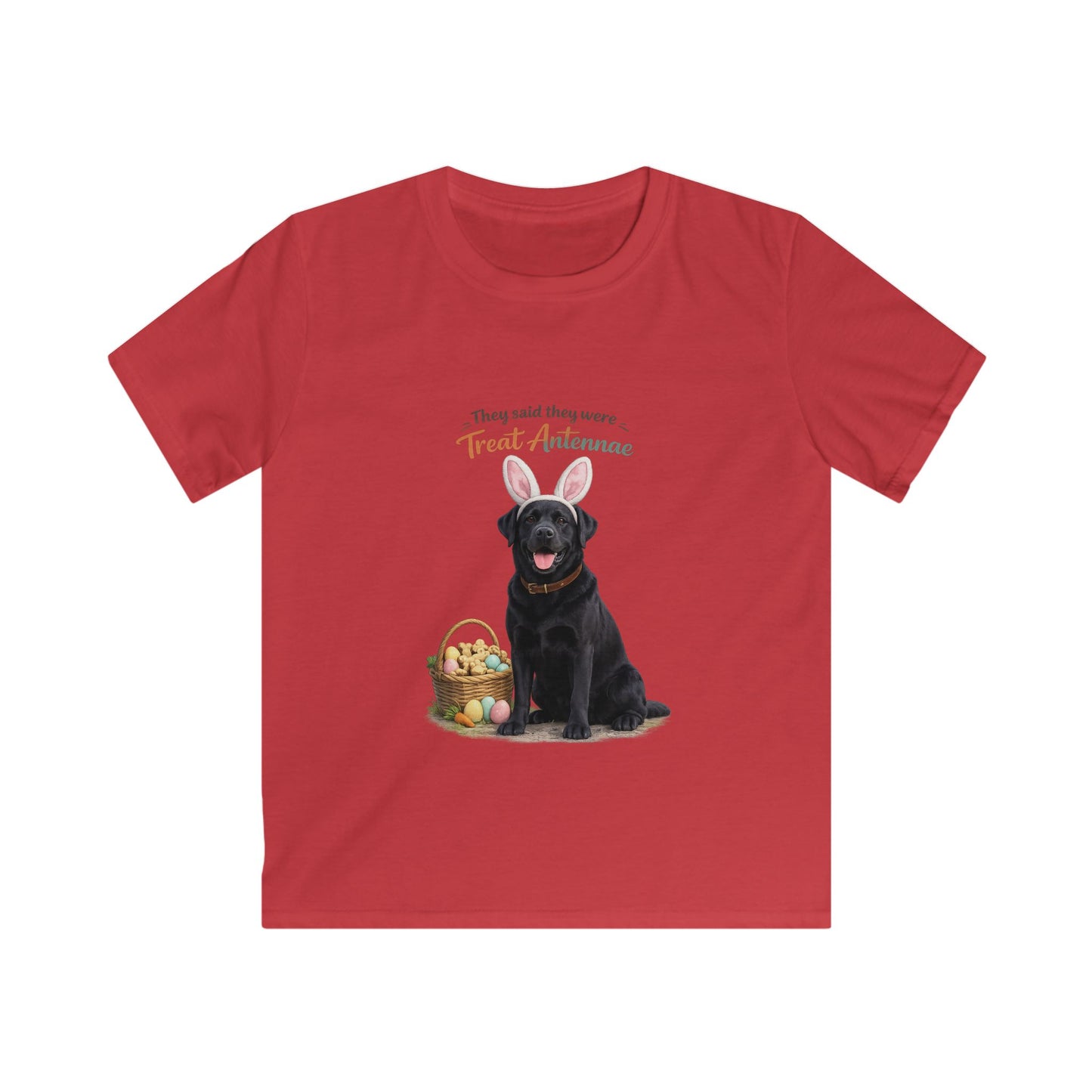 They Said They Were Treat Antennae — Youth Dog Lover Tee