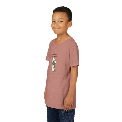 Less Talks. More Walks. -- Youth Dog Lover Tee
