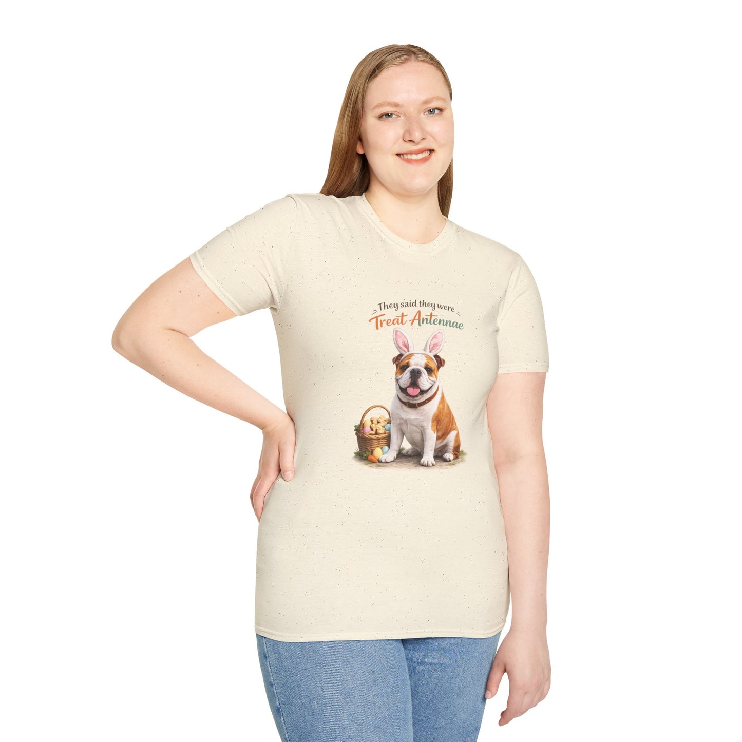 Bulldog Treat Antennae™ – Easter Bulldog Lover T-Shirt