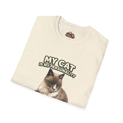 My Cat Is My Personality – "The Old Soul" – Personalized Custom Cat Shirt