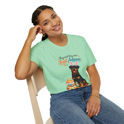 Rottweiler Treat Antennae™  – Easter Dog Lover Tee