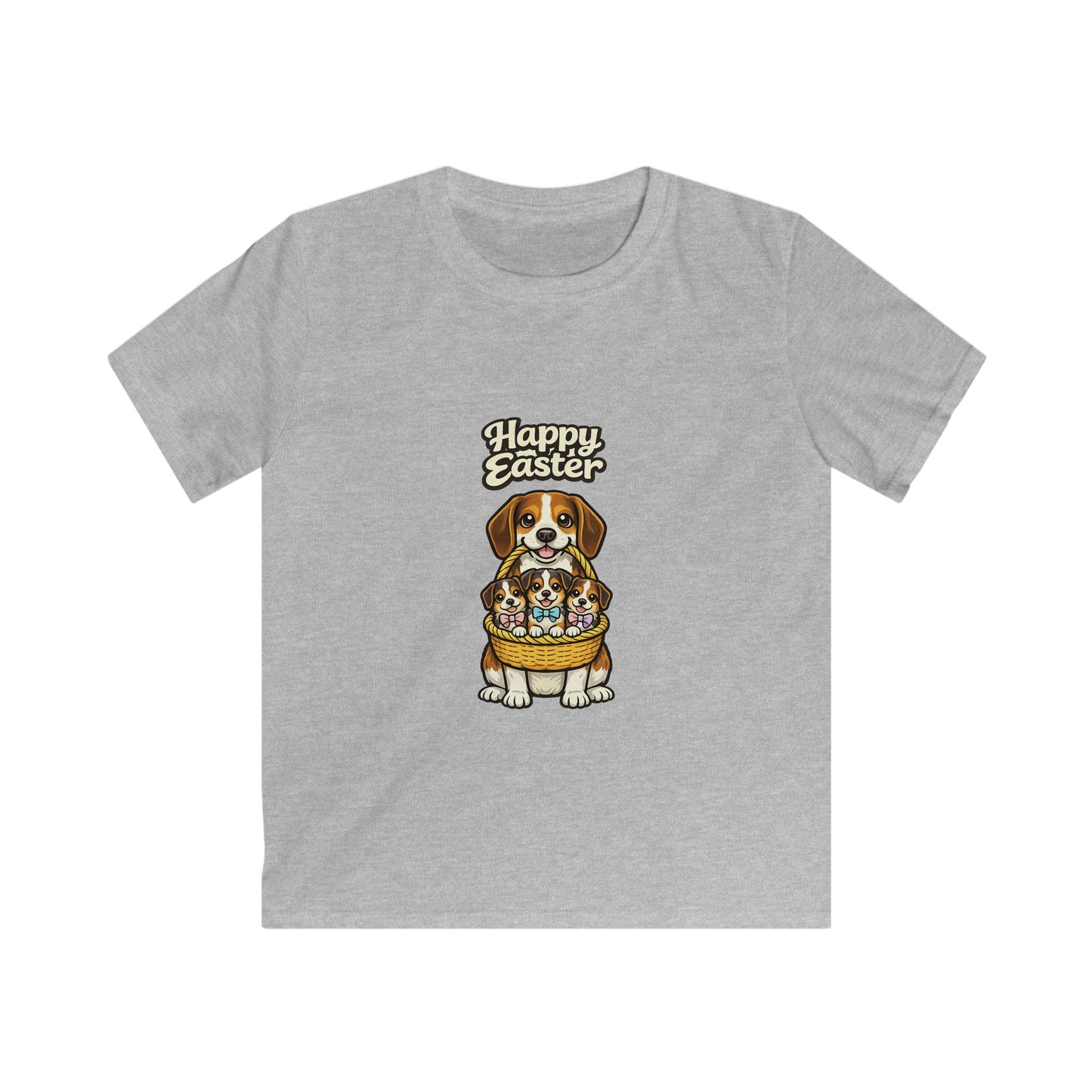 Beagle Family Happy Easter — Youth Dog Lover Tee