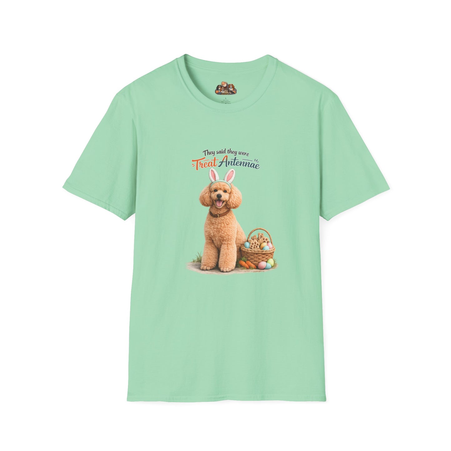 Poodle Treat Antenna™ – Easter Dog Lover Tee