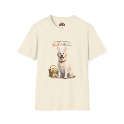 Yellow Lab Treat Antenna™ – Easter Yellow Lab Lover T-Shirt