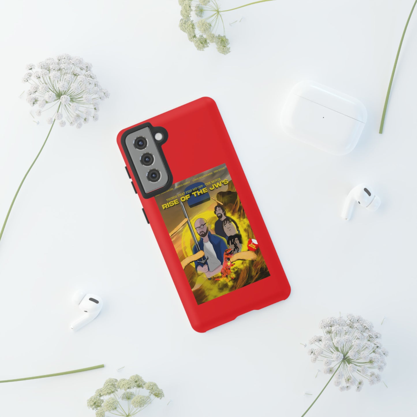 Rise Of The JW's Tough Phone Case (red)