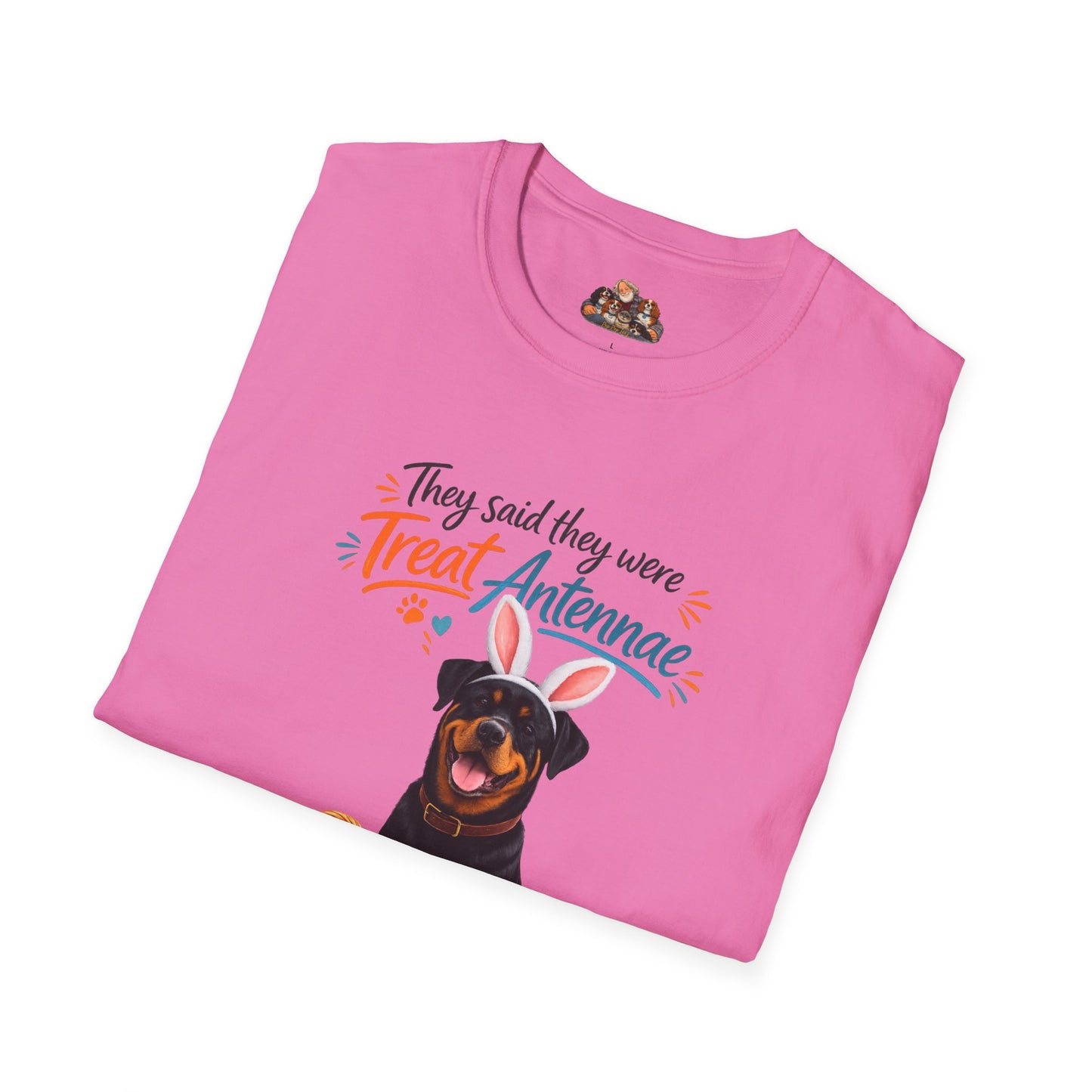Rottweiler Treat Antennae™  – Easter Dog Lover Tee