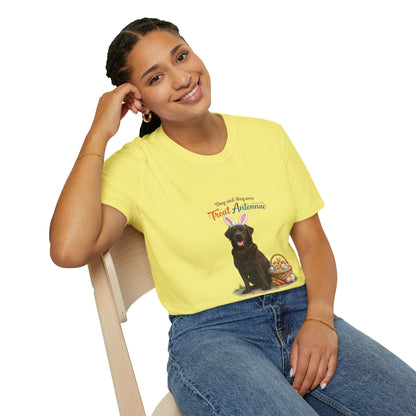 Chocolate Lab Treat Antenna™ – Easter Dog Lover Tee