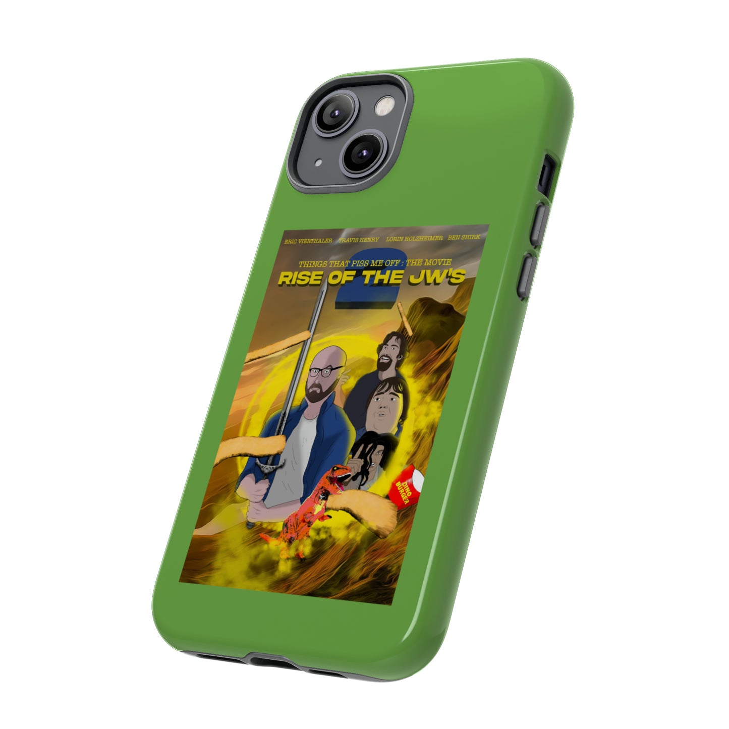 Rise Of The JW's Tough Phone Case (green)