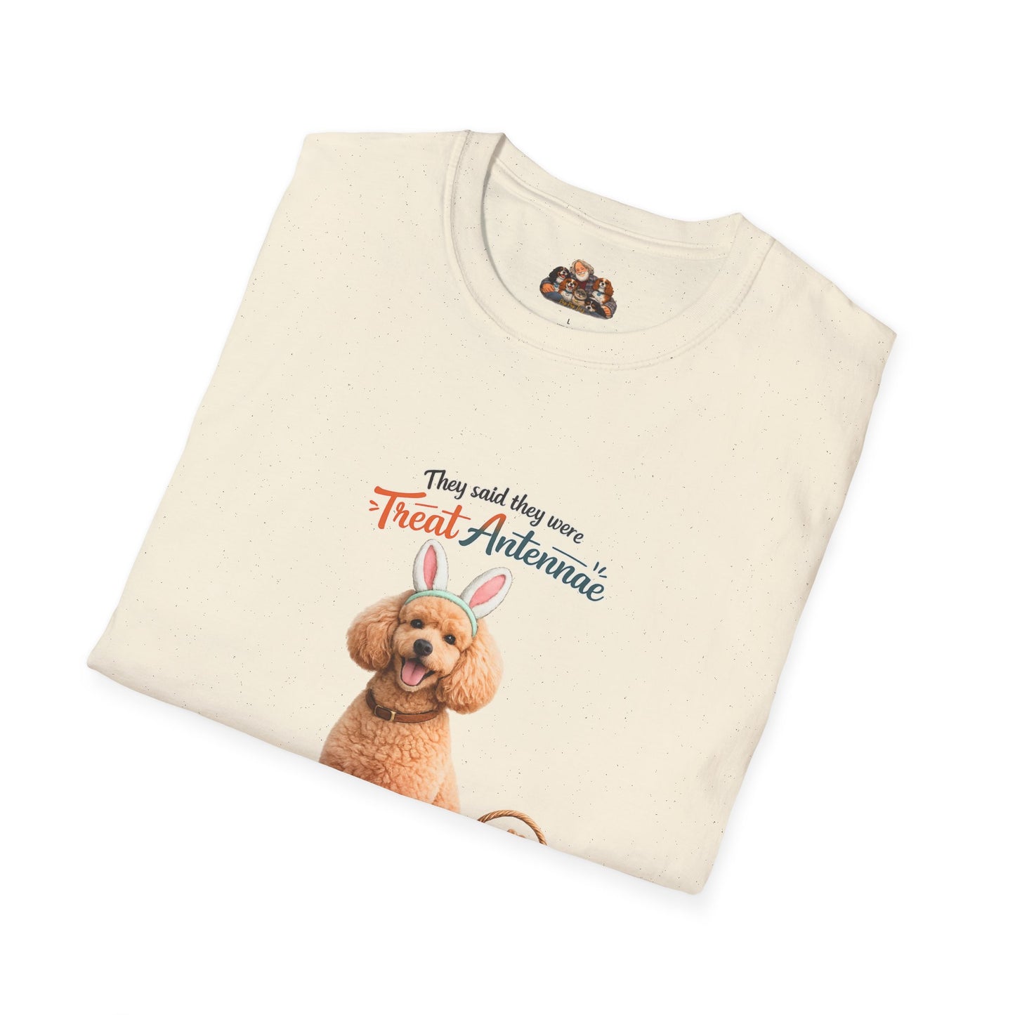 Poodle Treat Antenna™ – Easter Dog Lover Tee
