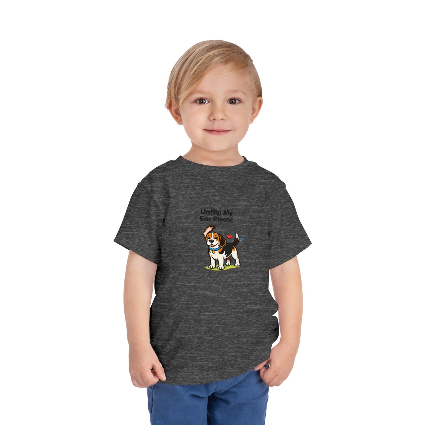 Unflip My Ear Please  -- Toddler Dog Lover Tee