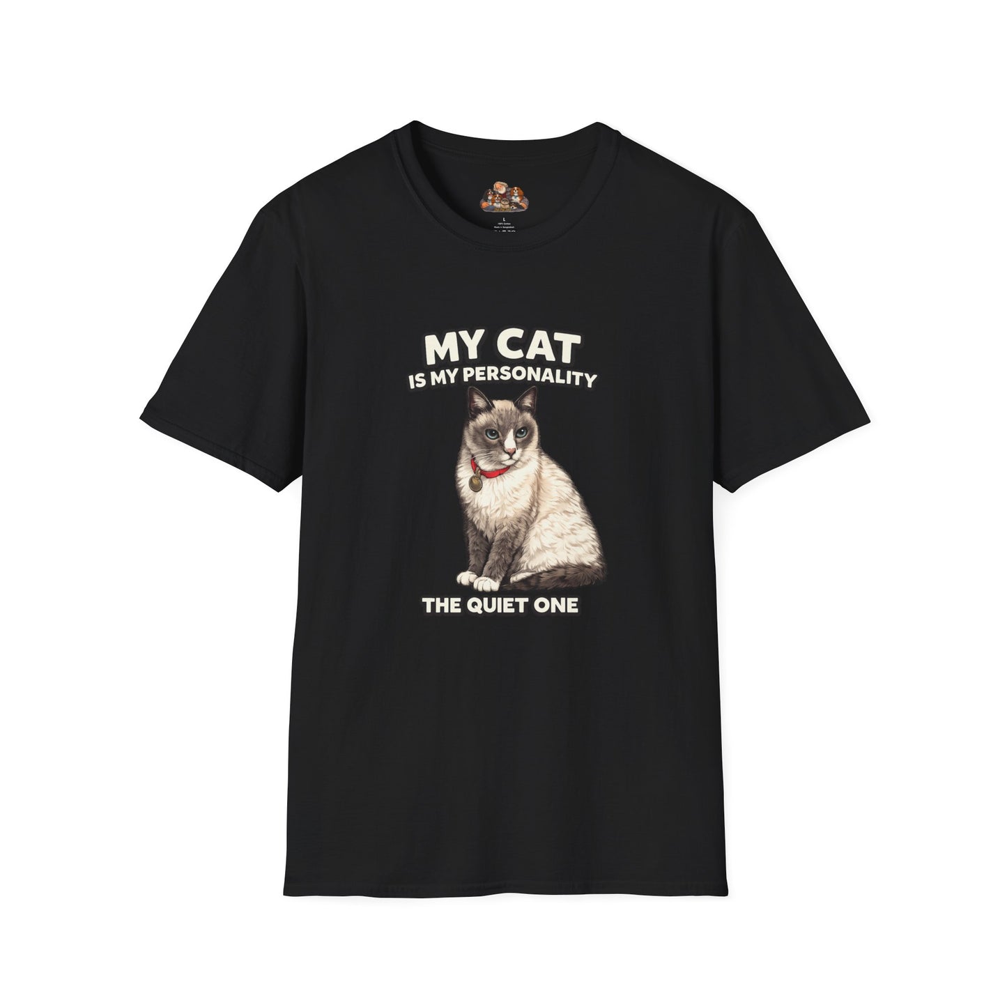 My Cat Is My Personality – "The Quiet One" – Personalized Custom Cat Shirt