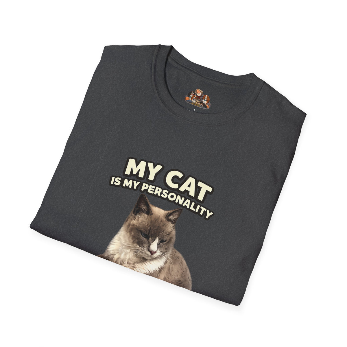 My Cat Is My Personality – "The Old Soul" – Personalized Custom Cat Shirt