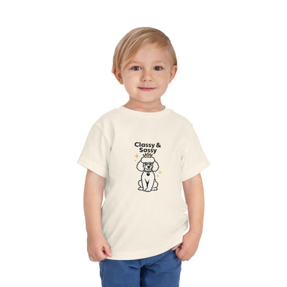 Classy & Sassy -- Toddler Dog Lover Tee