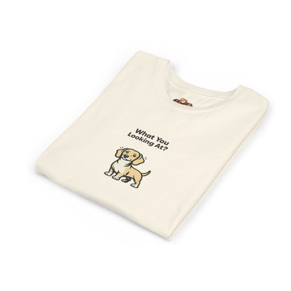 What You Looking At?  -- Youth Dog Lover Tee