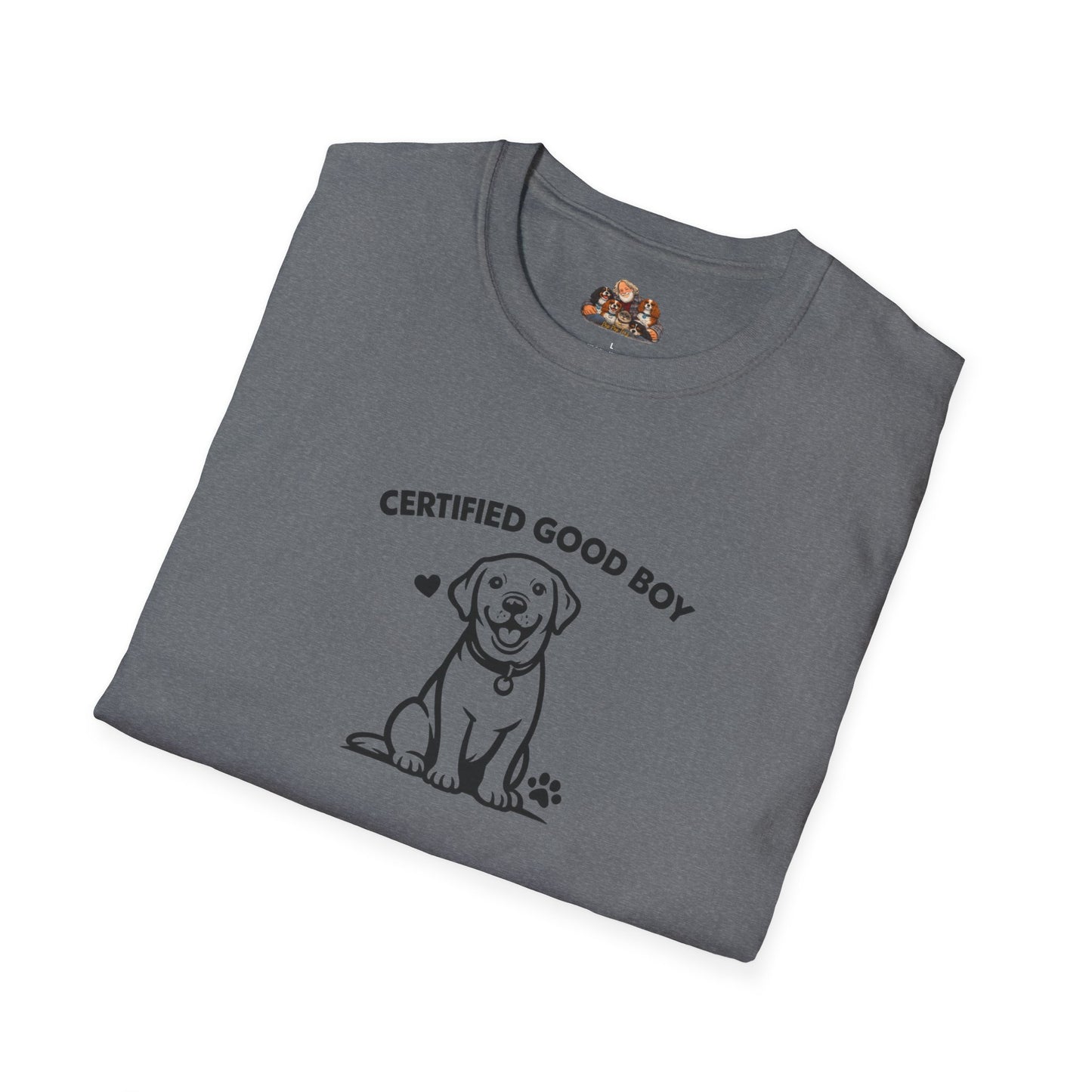 Certified Good Boy—  Dog Lover T-Shirt