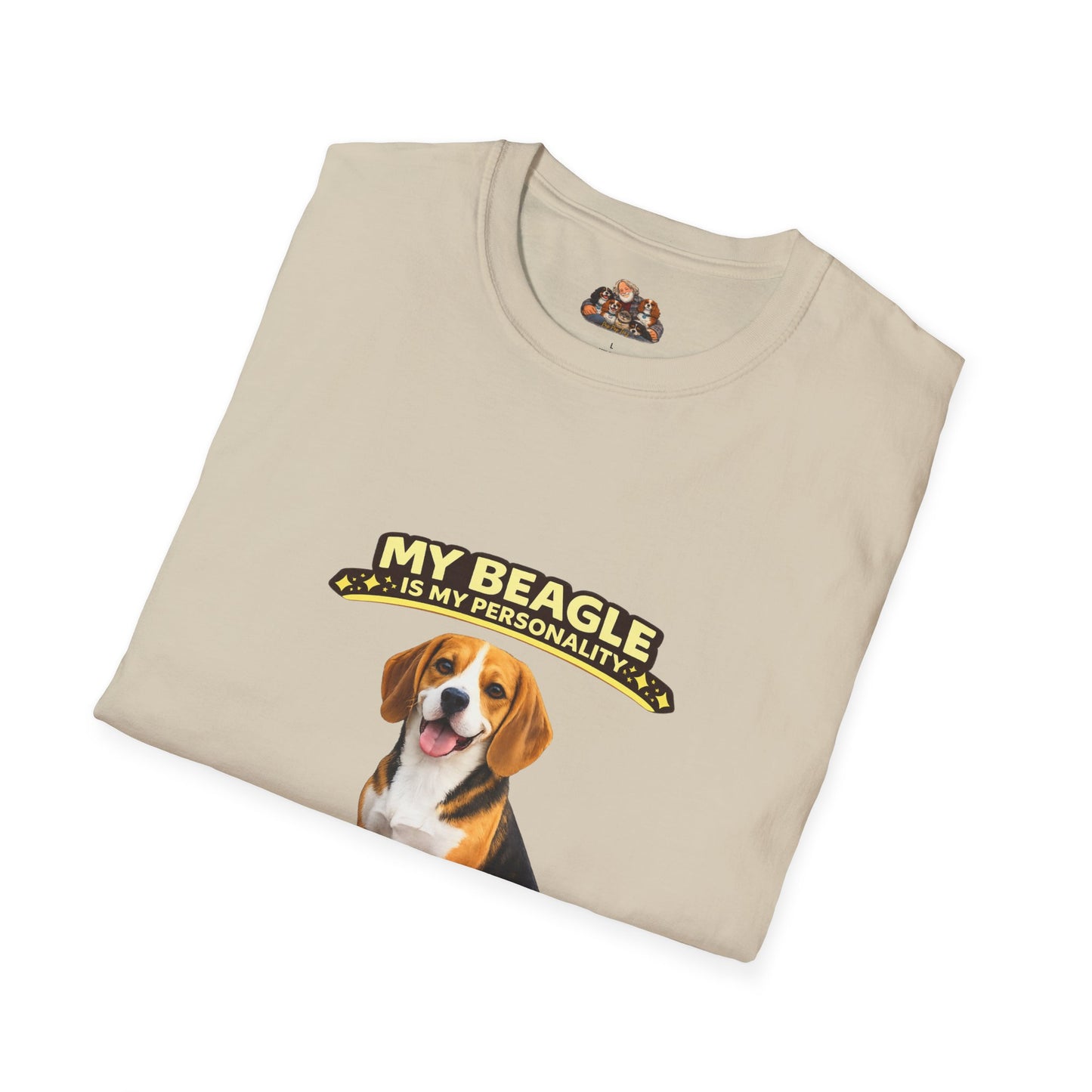 My Beagle Is My Personality – Chaos With Ears – Personalized Dog Tee