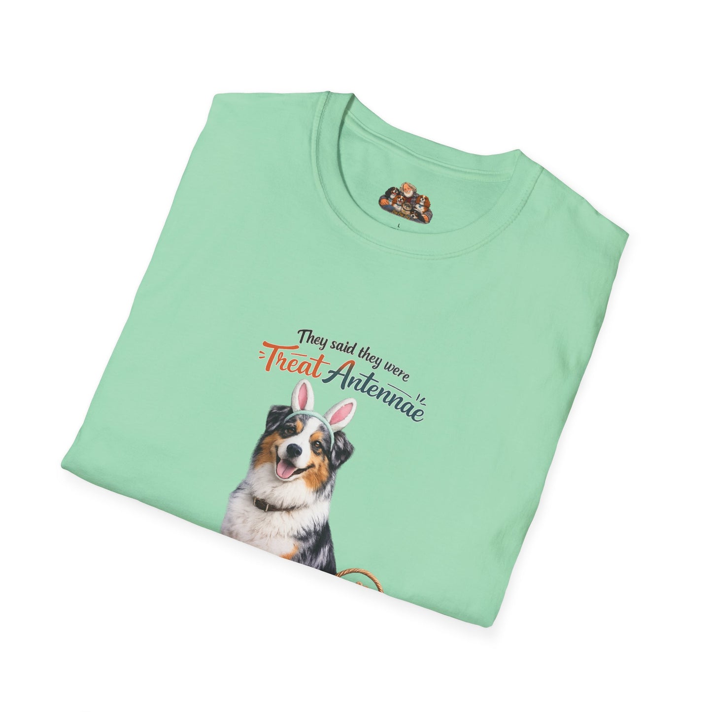 Australian Shepherd Treat Antenna™ – Easter Dog Lover Tee
