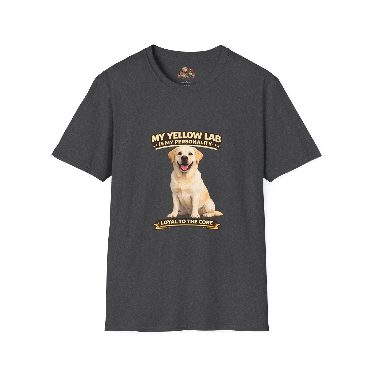 My Yellow Lab Is My Personality – Loyal To The Core – Personalized Dog Breed Shirt