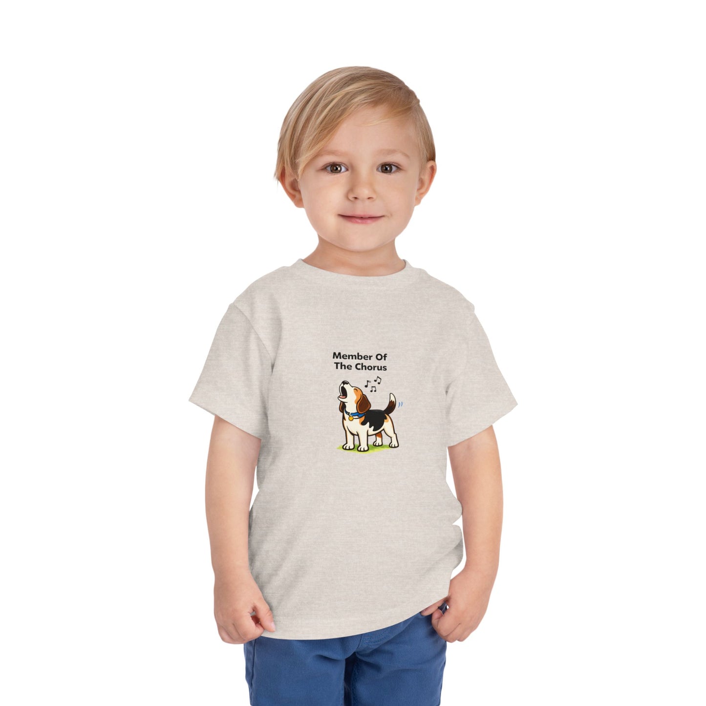 Member Of The Chorus  -- Toddler Dog Lover Tee