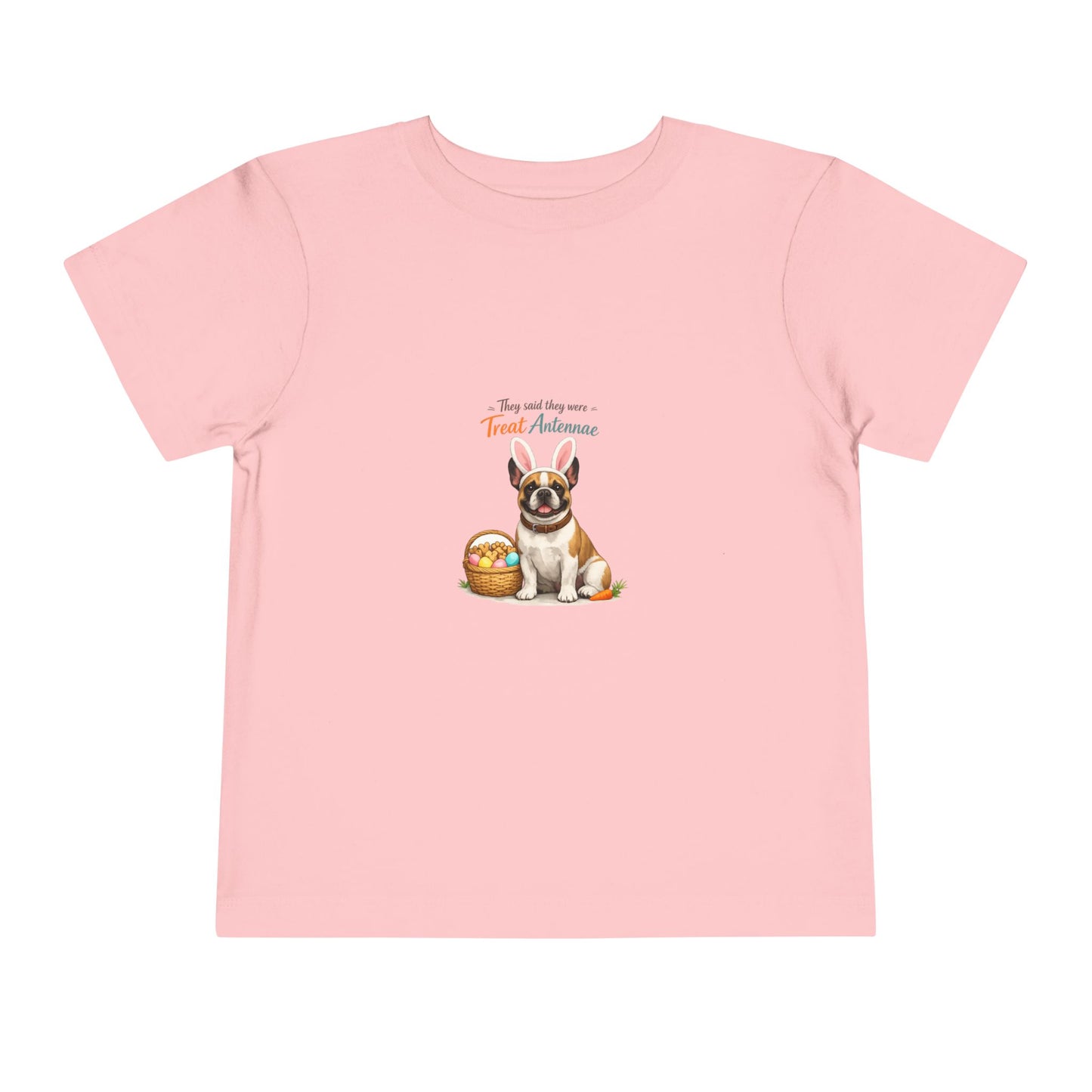 French Bulldog Treat Antennae™ -- Toddler Dog Lover Tee