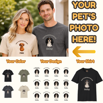 PopPop's Pet Portrait Collection™ – Personalized. Your Pet. Your Photo. Your Shirt.™
