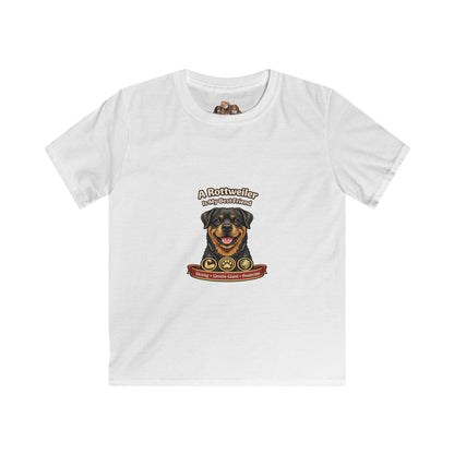 Child A Rottweiler is my Best Friend -- Pet Lover T-Shirt