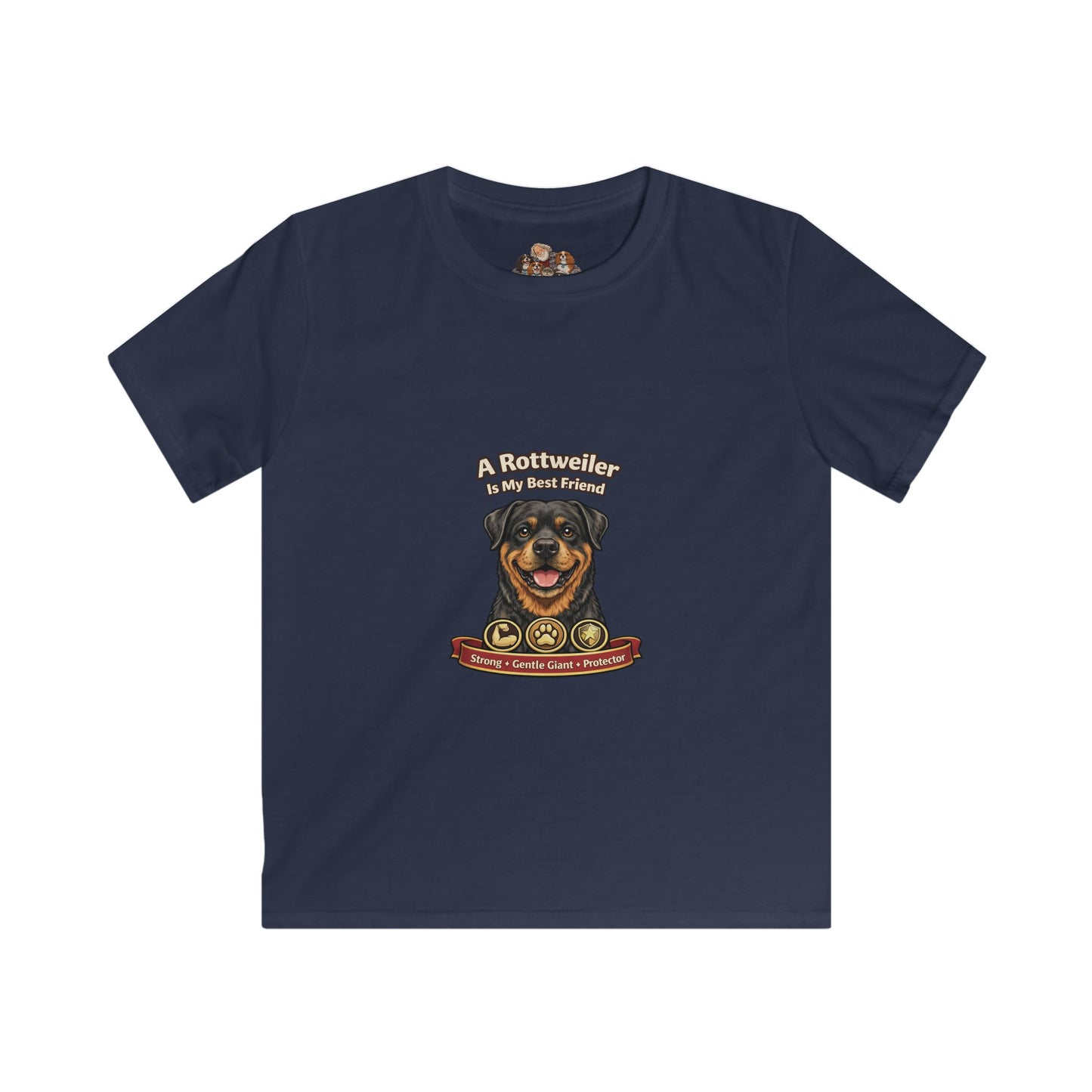 Child A Rottweiler is my Best Friend -- Pet Lover T-Shirt