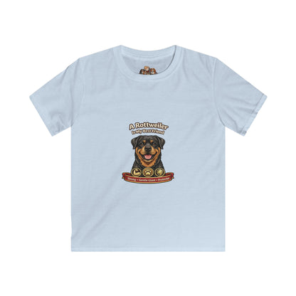 Child A Rottweiler is my Best Friend -- Pet Lover T-Shirt