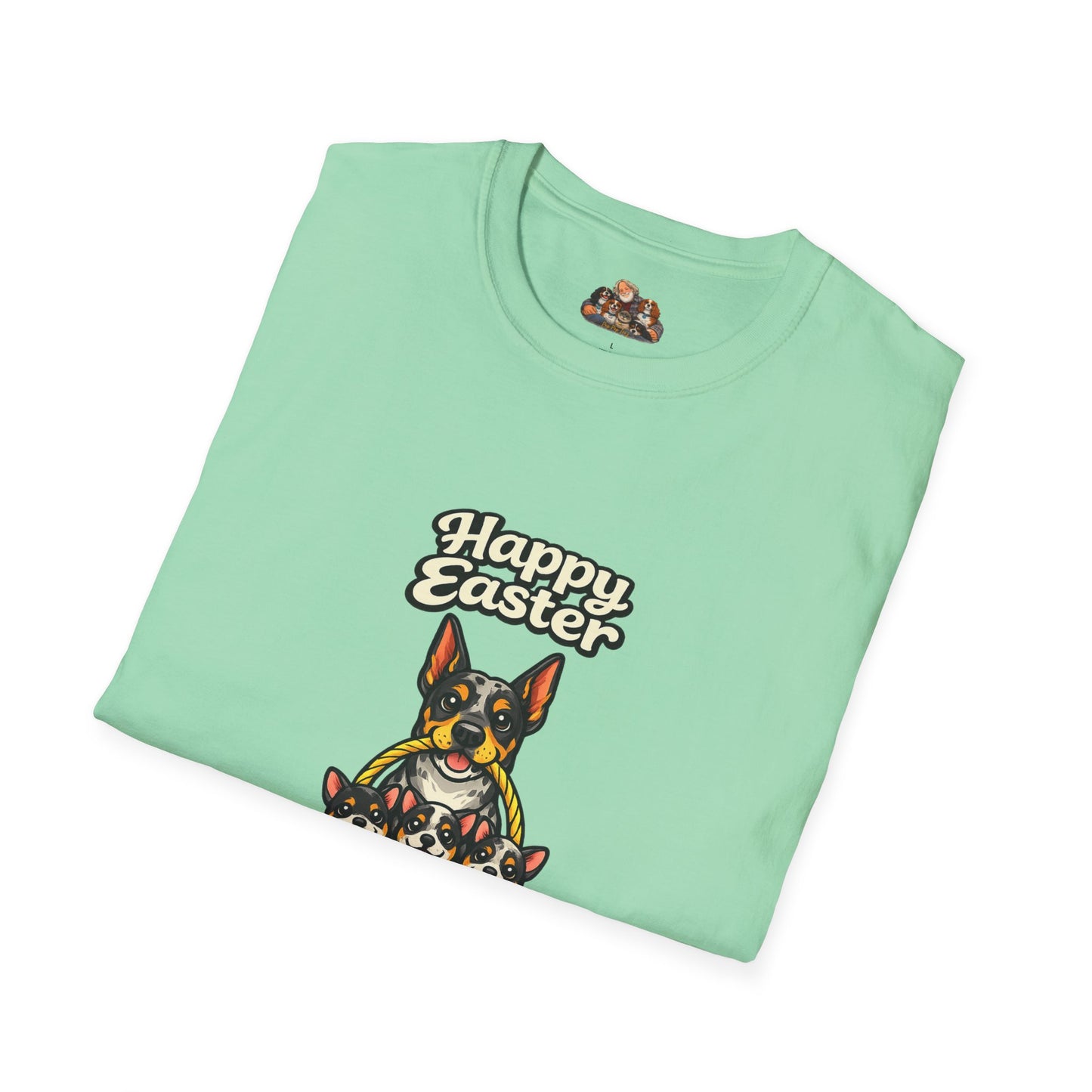 Great Dane Family "Happy Easter"