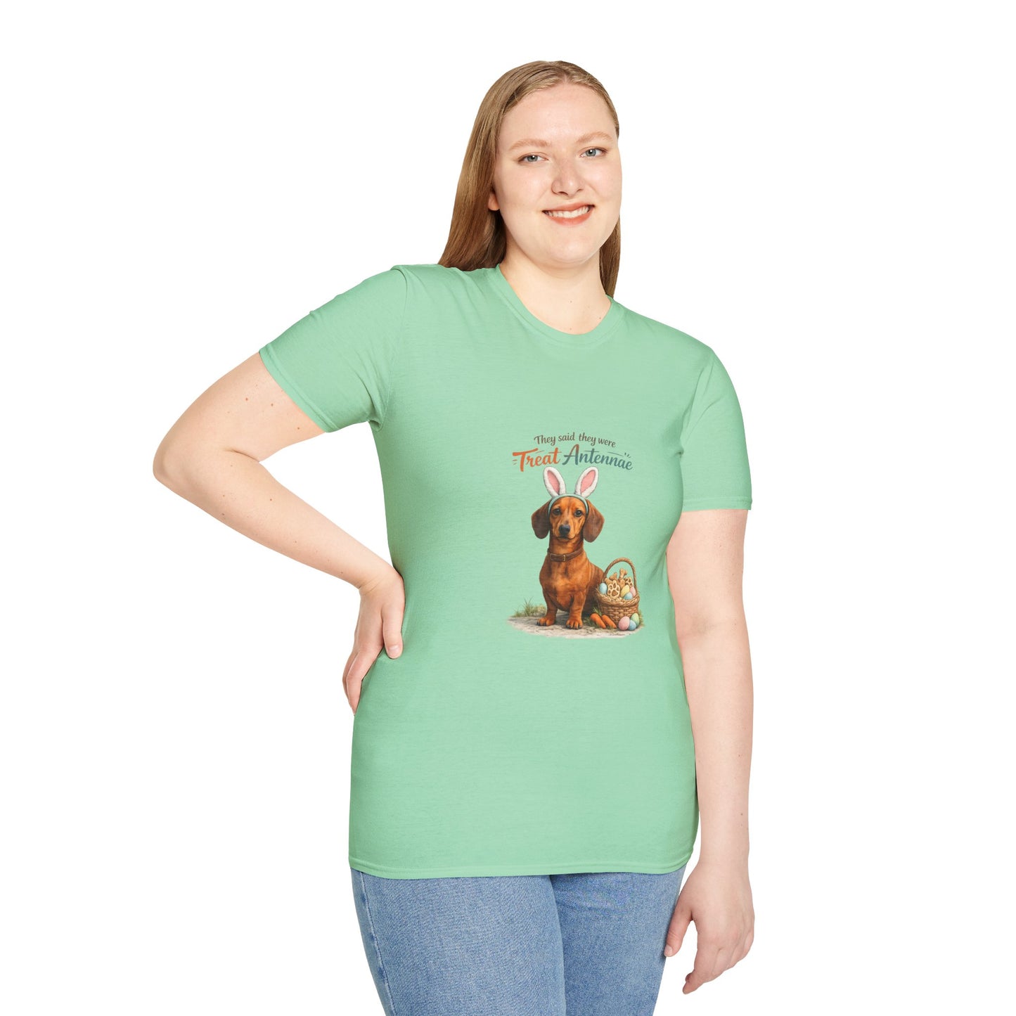 Dachshund Treat Antenna™ – Easter Dog Lover Tee