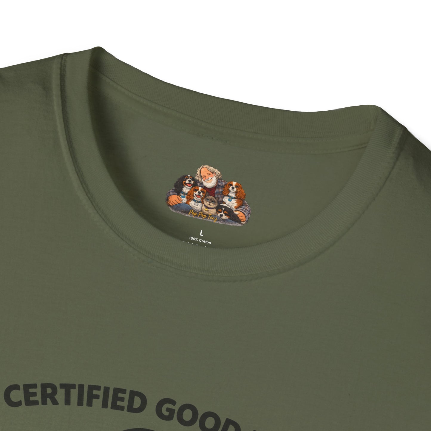 Certified Good Boy  —  Soft-Color Minimalist Family Collection For Adult Dog Lovers