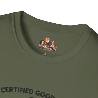 Certified Good Boy  —  Soft-Color Minimalist Family Collection For Adult Dog Lovers