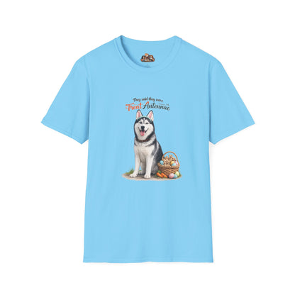 Husky Treat Antenna™ – Easter Dog Lover Tee