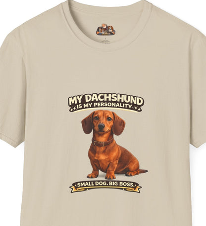 My Dachshund is My Personality – Personalized Dog Breed Shirt